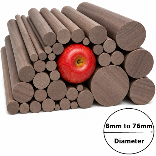 ✔ - Black Walnut Dowels ✔ - Black Walnut Dowels