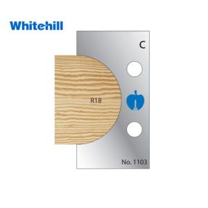 Whitehill Profile Knives No. 1103 - 18mm Radius 003H01103