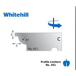 Whitehill 55mm Profile Limitors No. 451   -  004H00451