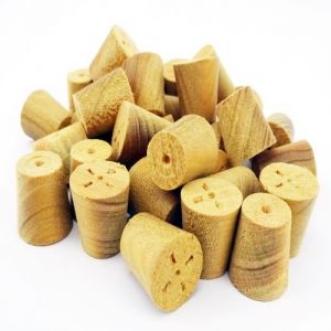 3/8 Inch Parana Pine Tapered Wooden Plugs 100pcs