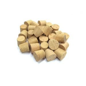 12mm Agba Tapered Wooden Plugs 100pcs supplied by Appleby Woodturnings