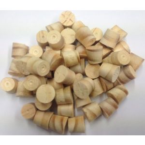 1/2" N/Zealand Pine Tapered Wooden Plugs 100pcs
