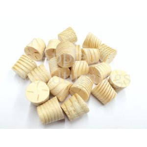 1/2 Inch Joinery Grade Redwood Tapered Wooden Plugs 100pcs