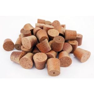 12mm Massaranduba Cross Grain Tapered Wooden Plugs 100pcs