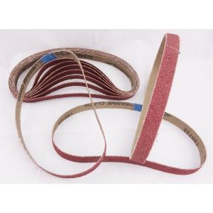 10 Pack Sanding Belts 13 x 457mm Various Grit Sizes