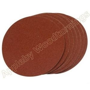150mm Circular Self Adhesive Sanding Discs  – 1 pack of 10 supplied by Appleby Woodturnings