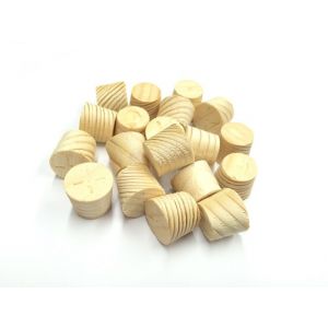 13mm Spruce Tapered Wooden Plugs 100pcs