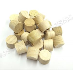 15mm Tulipwood Tapered Wooden Plugs 100pcs