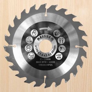 160mm 18 Tooth Reisser Hand Held Saw Blade with 20mm Bore