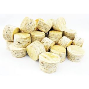  OSB Tapered Plugs to Fit Flush in a 17mm dia Hole, 18mm Thick Board - 100pcs.