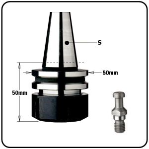 ISO30 CNC Tool Arbor Chucks for "ER32" Collets to suit Busellato Machines