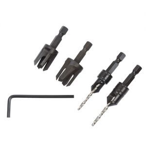Trend Snappy Plug Cutter & Countersink 4pc Set SNAP/PC/A