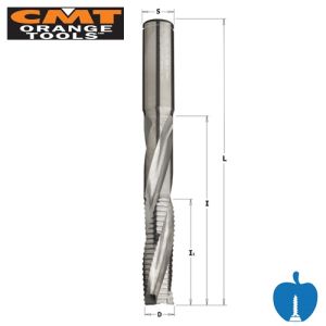 CMT 14mm x 125mm S=14mm CNC Lockcase Spiral With Chip-Breaker Positive Z3R R/H 195.144.11