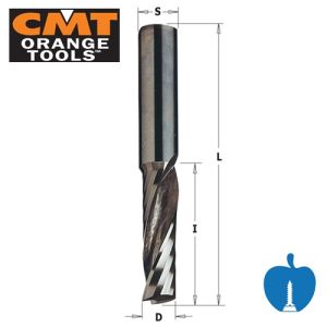 CMT 1/4" x 1" S=1/4" Finishing Spiral Router Z=1 Positive R/H CMT 198.008.11