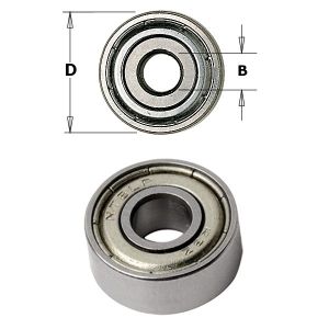 CMT Replacement Bearing Ø19 x 4mm Id=1/2" 791.011.00
