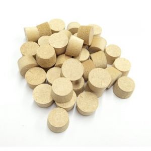 14mm Brown MDF Tapered Wooden Plugs 100pcs