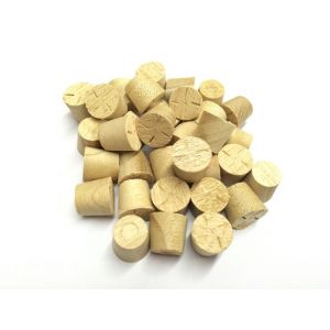 Appleby Woodturnings 14mm Idigbo Tapered Wooden Plugs