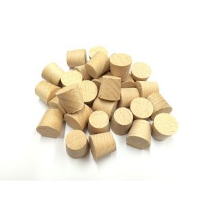 20mm Polmier Beech Tapered Wooden Plugs 100pcs