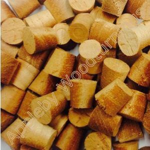 1/2 Inch African Mahogany Tapered Wooden Plugs 100pcs