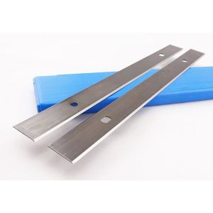 208 x 18.6 x 1.1mm HSS Double Edged Disposable Planer Blades 1 pair