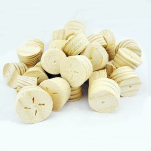 30mm Spruce Tapered Wooden Plugs 100pcs