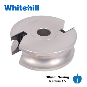 Whitehill Nosing Head 150mm with Radius 30mm and a 31.75mm Bore