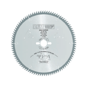 160mm dia CMT Solid Surface Saw Blade Z=48 to cut Corian Material