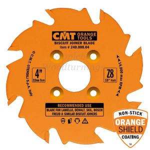 100mm Id=22mm Z=8 CMT Biscuit Joint Blade  240.008.04     