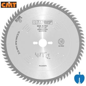 300mm 72 Tooth CMT Triple Chip Panel Sizing Saw Blade with 30mm Bore 281.072.12M