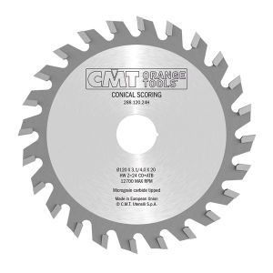 120mm CMT 24-tooth Conical Scoring Saw Blade