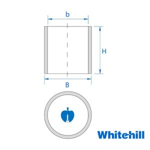 Spindle Moulder Spacer Reducing Sleeve - 31.75mm External to 30mm Bore