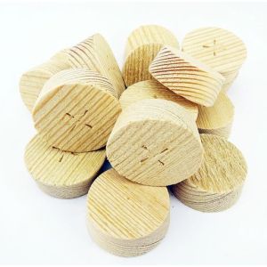 13mm Larch Tapered Wooden Plugs 100pcs 