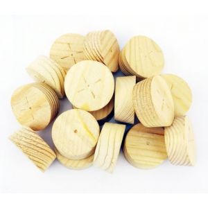 27mm Joinery Grade Redwood Tapered Wooden Plugs 100pcs