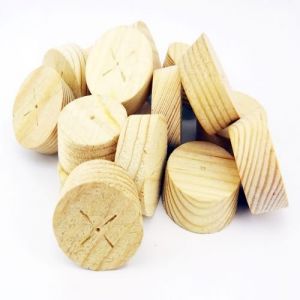 36mm Softwood / Pine Tapered Wooden Plugs 100pcs