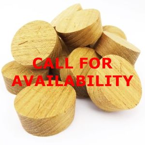 30mm Teak Tapered Wooden Plugs 100pcs