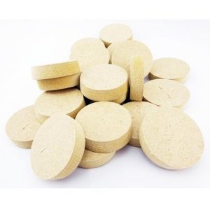 32mm Brown MDF Tapered Wooden Plugs 100pcs