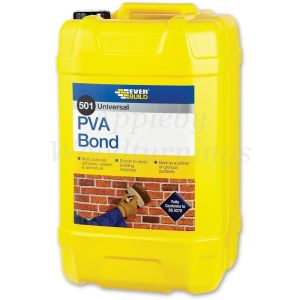 Everbuild 501 PVA Bond Wood Glue 5 ltr  