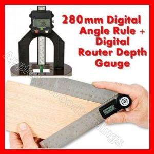 GEMRED 280mm Digital Rule + Digital Depth Gauge DOUBLE PACK