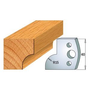 40mm Euro Profile No.57 Knives and Limiters CMT 690.057 & 691.057