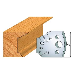 40mm Euro Profile No.79 Knives CMT 690.079 - 1 pair