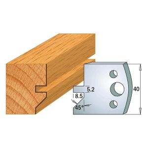 40mm Euro Profile No.84 Limiters CMT 691.084 - 1 pair