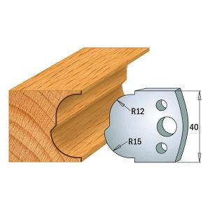 40mm Euro Profile No.115 Knives and Limiters CMT 690.115 & 691.115