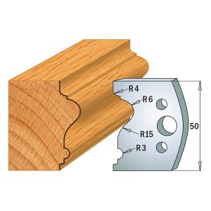 Profile No.512 50mm Euro Knives, Limiters and Sets