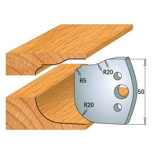 Profile No. 577 50mm Euro Knives, Limiters and sets 