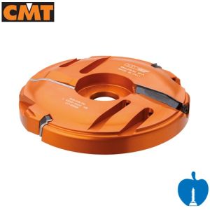 183mm CMT Professional Raised Panel Cutter Head With 31.75mm Bore Spindle Moulder Panel Raiser Block 