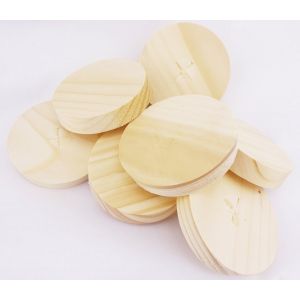 64mm Spruce Tapered Wooden Plugs 100pcs