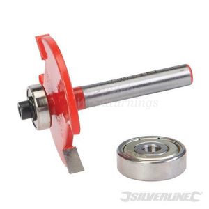 Silverline TCT Biscuit Router Cutter 1/4" No. 10 & 20 868596