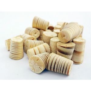 8mm Spruce Tapered Wooden Plugs 100pcs