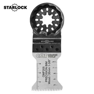 35mm Long Life Precision Cut, Japanese Toothing Starlock Multi Cutter for Wood