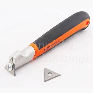 Bahco Ergo 625 Triangle Scraper Handle 25mm With 1 Spare Tip